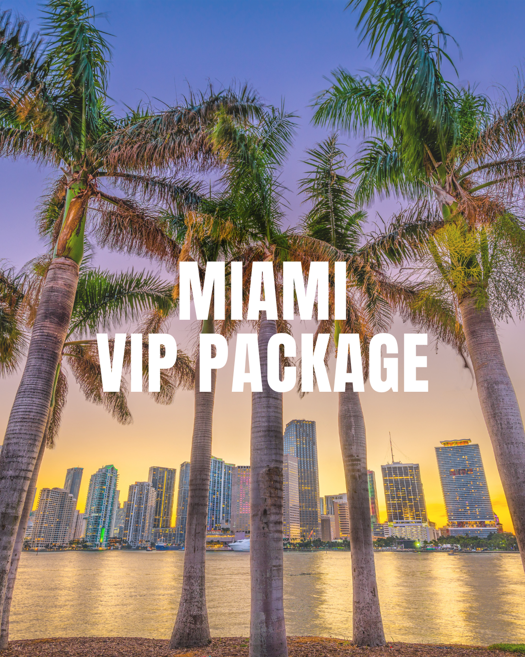 MIAMI VIP PASS (AUGUST 7-10)