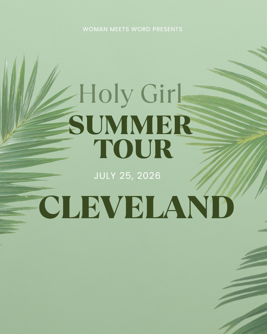 CLEVELAND, OHIO (JULY 25TH)