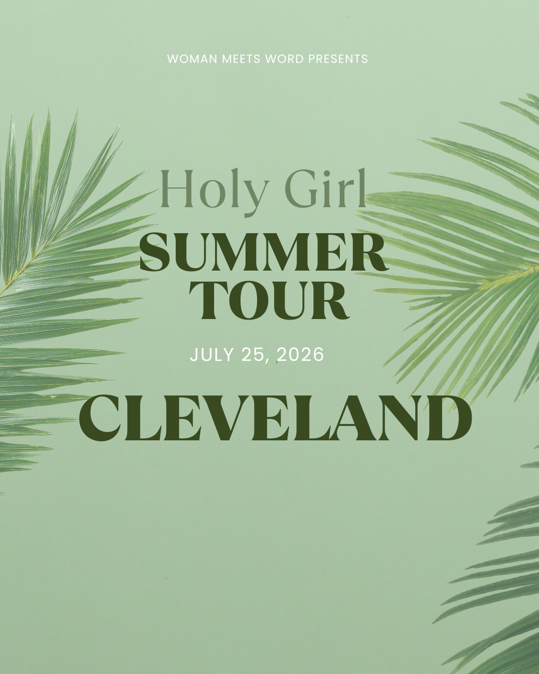 CLEVELAND, OHIO (JULY 25TH)